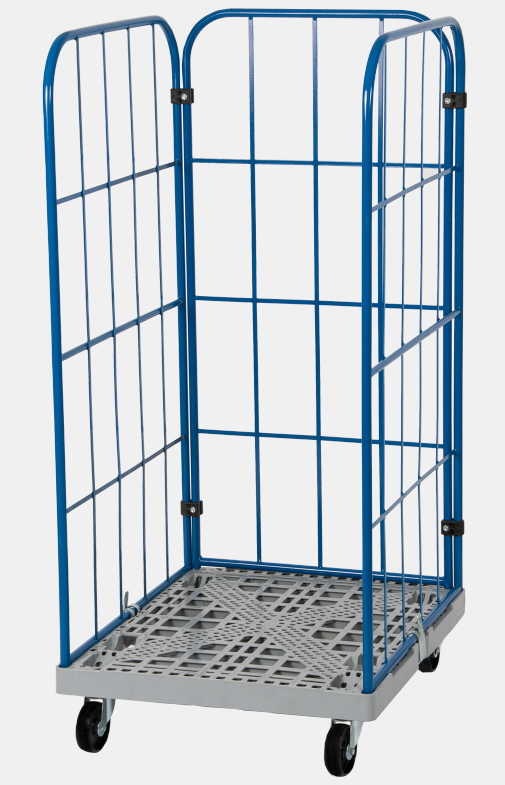 Con el fin de encontrar una solución adecuada para cada área de aplicación, existen paredes traseras y laterales adicionales para los roll containers.